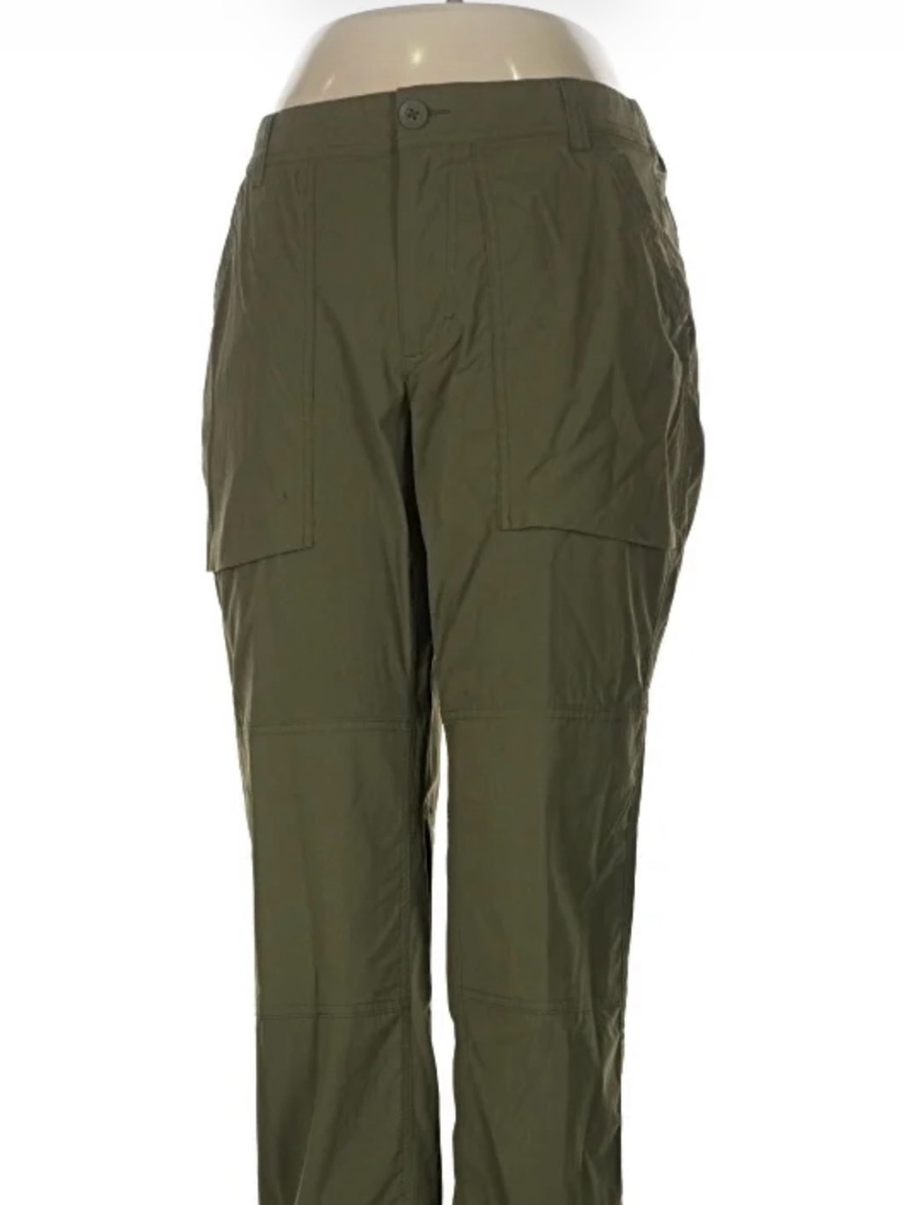 REI Women’s Olive Green Pants with Elastic Cuffs